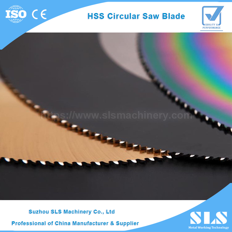Tuyau en acier en métal ou barre à froid lame de scie ronde / m2 m35 m42 lame de scie circulaire HSS DMO5 HSS
